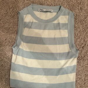 Zara cropped tank